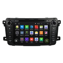1024*600 android 4.4 2 din android car dvd player For mazda cx-9 mazda cx9 with WIFI 3G GPS Capacitive screen stereo Car radio