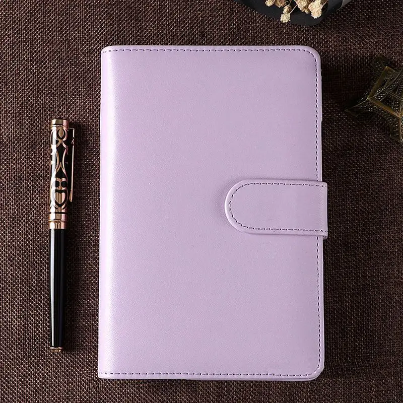 

A5 Weekly Monthly Planner Diary Classic Loose-Leaf-Ring-Binder Notebook Cover