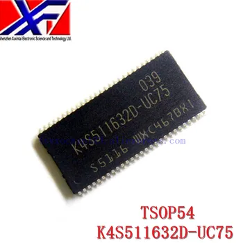 

10pcs/lot K4S511632D-UC75 K4S511632D K4S511632 TSOP-54 SDR Memory chips