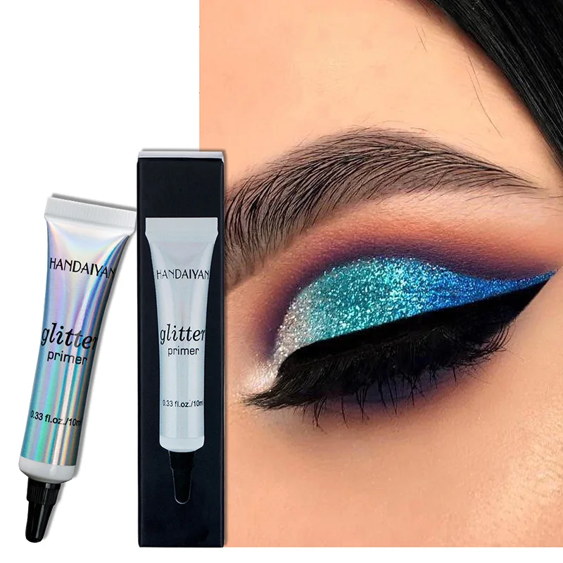 

Glitter Eyeshadow Primer Base Professional Eye Shadow Makeup Cream Glue Glitter Multifunctional Face Makeup Gel Women Cosmetics
