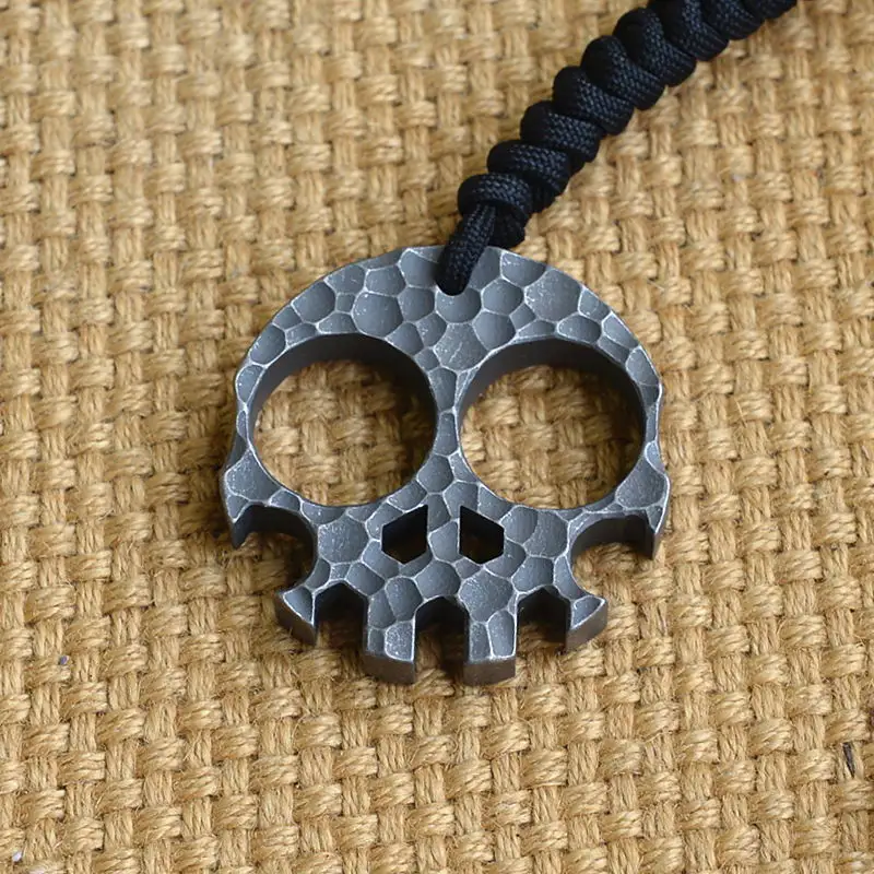 

Titanium Meteorite Defense Self-defense EDC Broken Window Keychain Bottle Opener