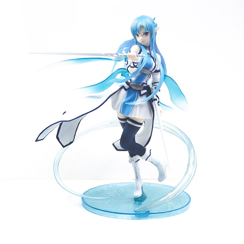 Sao Yuuki Asuna Figure Cute Asuna 1/6 Doll Japanese Anime Figures Toy Sao water Elf Asuna Sword Art Online Action Figure Sexy
