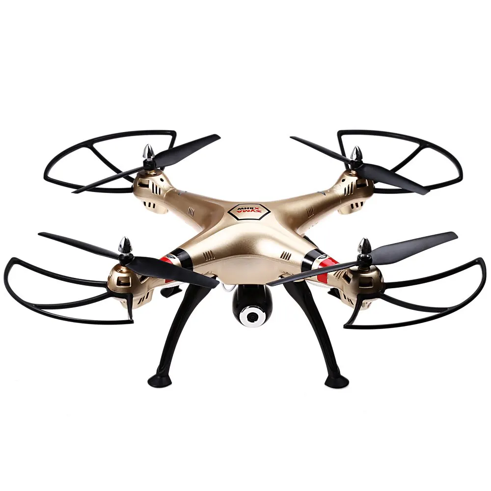 

Syma X8HW WIFI FPV 2MP Camera 2.4GHz 4CH 6 Axis Gyro RC Quadcopter Headless Mode Barometer Set Height RTF Version