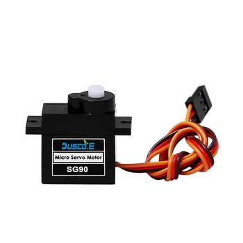 

High Quality Black 9G Micro Mini Servo SG90 1.5KG Servos Motor for arduino RC 250 450 Helicoper Airplanes Car ship Boat Robot