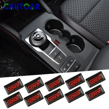 

50pcs Car Styling 3D STI emblem Car Decorative stickers For SUBARU LEGACY Forester Outback Rally WRX WRC Impreza Accessories