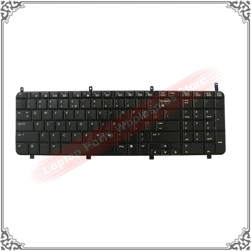 

Original Black US Laptop keyboard for HP DV8 HDX X18 X187 Without Backlit Keyboard Replacement