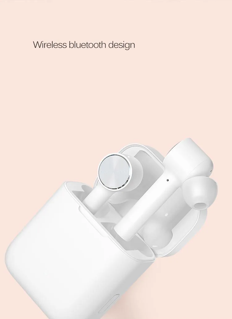 Xiaomi Bluetooth наушники Air TWS ENC активная шумоподавление ANC сенсорное управление Беспроводная стерео-гарнитура с Bluetooth AAC HD звук