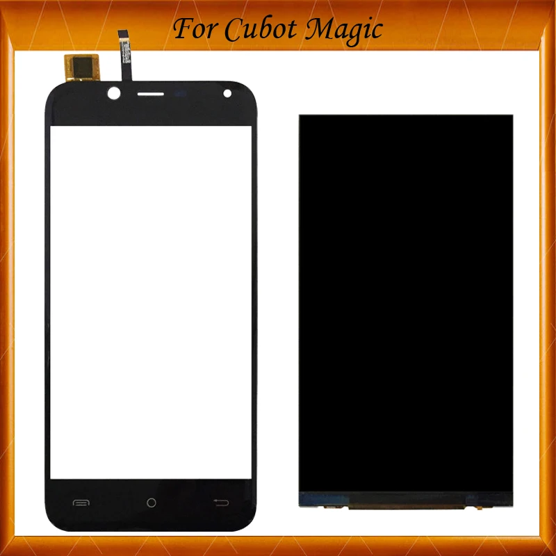 

100% Working Well For Cubot Magic LCD with Touch Panel Repair Parts for Cubot Magic Phone LCD Display+Touch Sccreen Digitizer