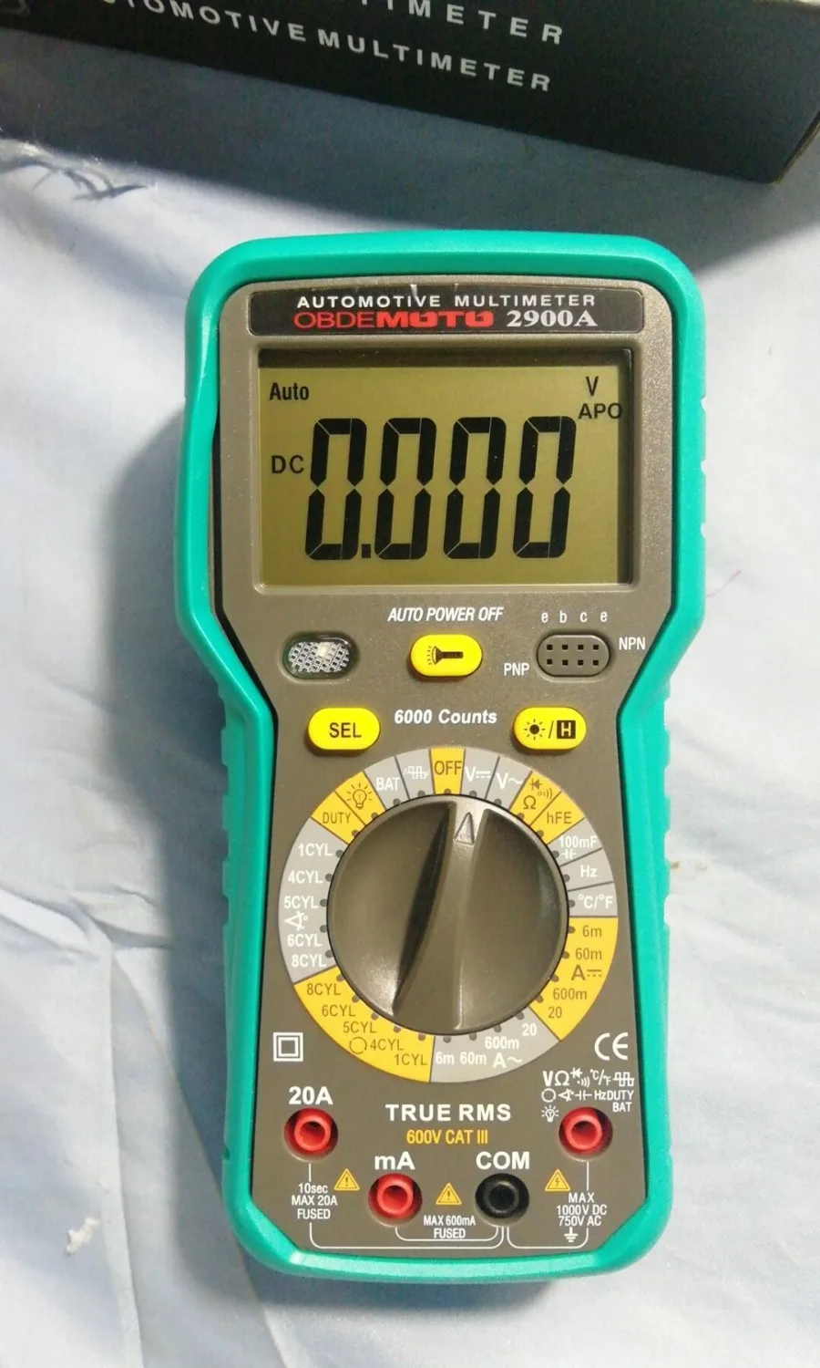

Multimeter MST-2900A Intelligent Automotive Digital Multimeter