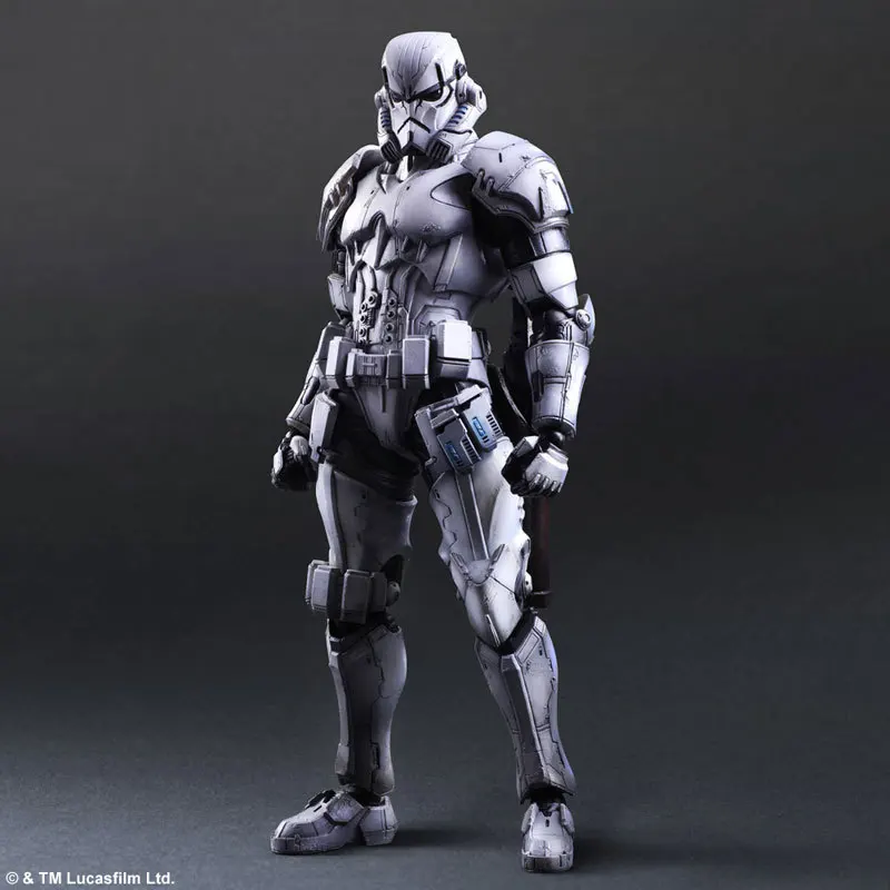 

2018 Real Lps Nendoroid Funko Star Wars Action Figure Play Arts Kai Imperial For Stormtrooper Collection Model Toys Pa Soldado