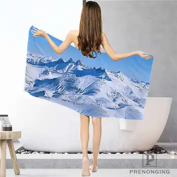

Custom Mountain Ice (1) Bathroom Washcloth Towels Face Towel/Bath Towel Shower Towels Size 33x74cm/72x143cm#18-12-17-07-305