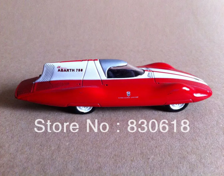 

1/43 scale 750 record (monza luglio 56) 1956 DIE CAST by metro red car toy