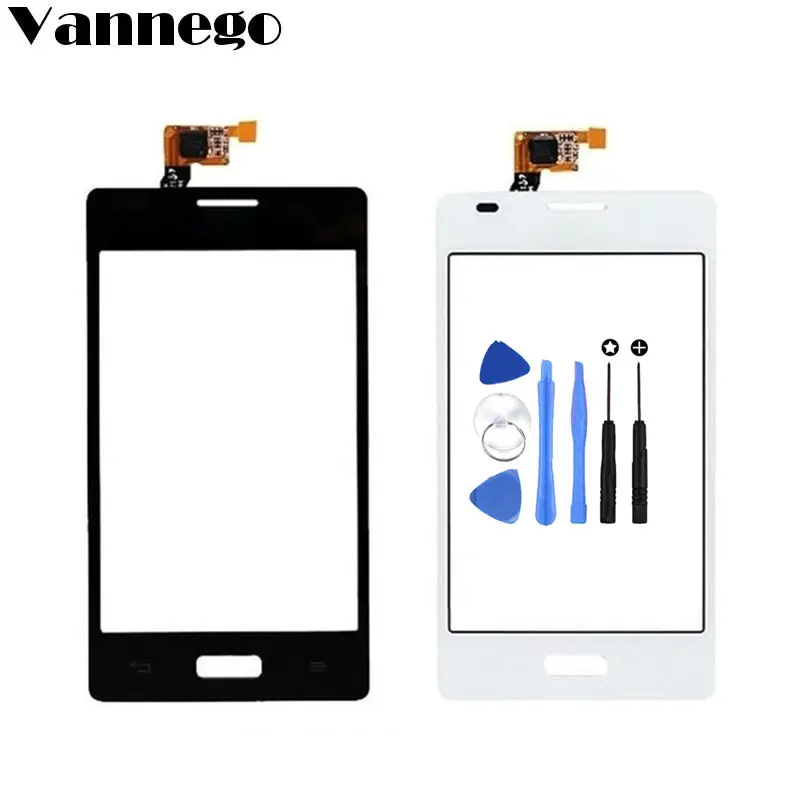 For LG Optimus L5 E610 E612 E617 Touch Screen Digitizer Outer Glass