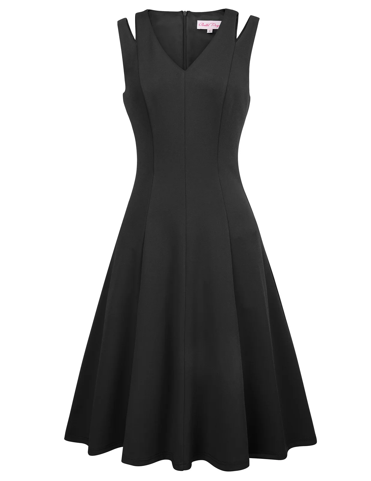 Buy 2018 Summer Black Party Dress 50s Vintage Dresses