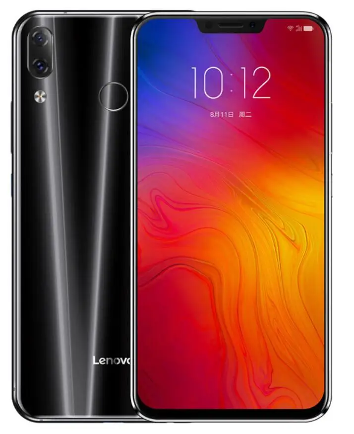 Мобильный телефон Lenovo Z5 L78011 6 ГБ 64 Гб ZUI 3,9 4G FDD LTE 6," FHD+ 2246x1080 Восьмиядерный процессор Snapdragon 636 с двойной камерой 2.5D - Цвет: Black