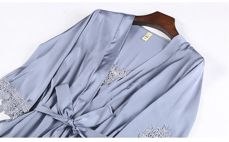 Faux Silk sleepwear panys sexy6