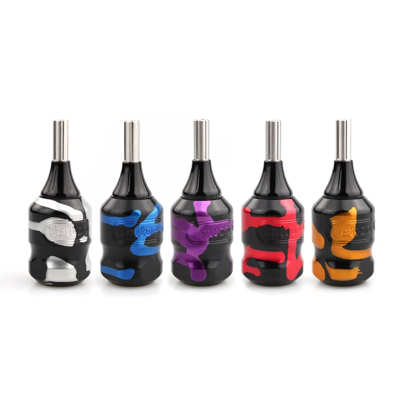 

Tattoo Grip Cartridge 32mm Adjustable Cartridge Grips Tattoo Aluminum Alloy Machine Grips Tubes and Pole for DIY Tattoo Machine