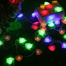 Новинка 100 м светодиодный прожектор 600 сердечки светодиодный Праздничный Рождественский свадебный занавес украшения лампы