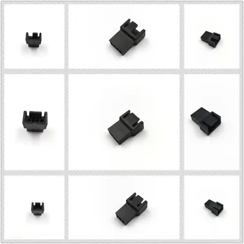

2.54mm Pitch Spacing Fan 3Pin 4Pin Female Connector Housing With Terminals