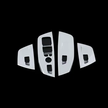 

Car Styling Carbon Fiber Look Door Armrest Window Switch Cover Trim 4pcs for BMW X3 G01 2018