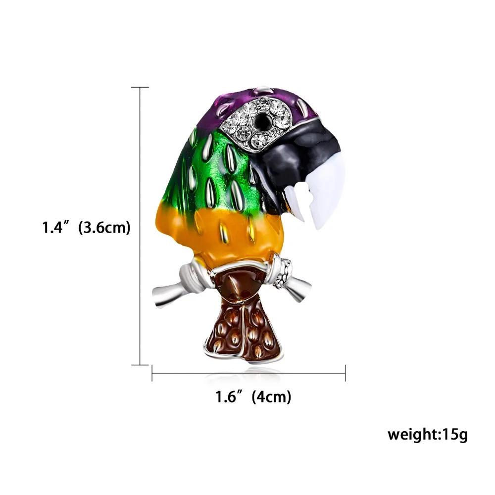 Стразы, цветные эмалированные Броши с птицами для женщин, ворона, ласточка, маленькая птица, ветка, булавки, броши, платье, шарф, шляпа, значок, ювелирные изделия