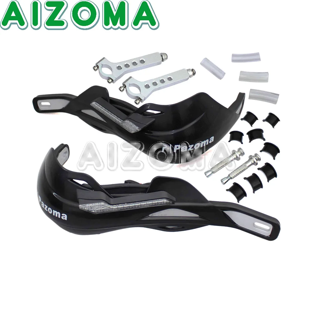

Universal Motorcycle Hand Protector 7/8" 1-1/8" Handguard Turn Signal Indicator For Honda Suzuki Yamaha kawasaki CRF DR WR KLX