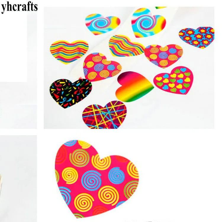 1 Roll(100PCS)/LOT.Tooth Great check up paper sticker Diy toy Scrapbooking kit Craft material Kindergarten crafts Birthday gift 
