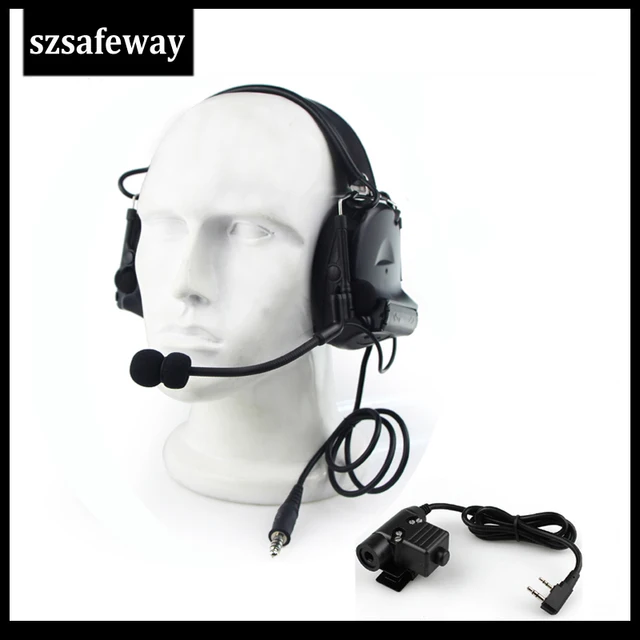 Micro Casque électronique De Réduction Du Bruit De Casque Tactique