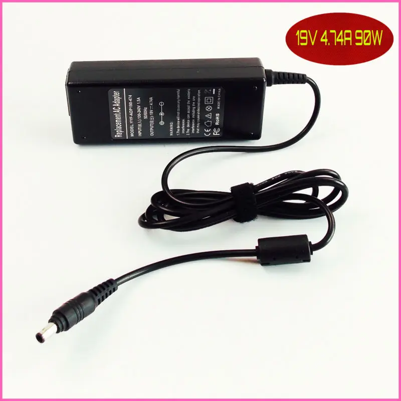 Адаптер переменного тока для ноутбука Samsung R520 R522 R523 R530 R538 R540 R580 R730 R780 19V 4.74A шнур