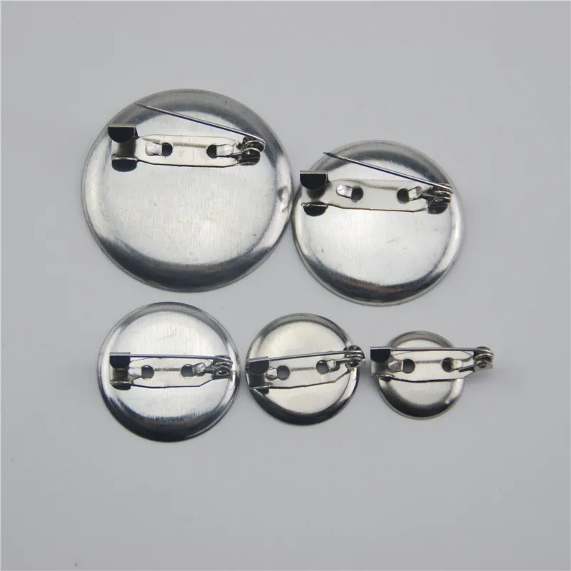 High Quality 100pcs/lot Wholesale DIY Brooch Base Accessories 5 size for choose Brooch Pin