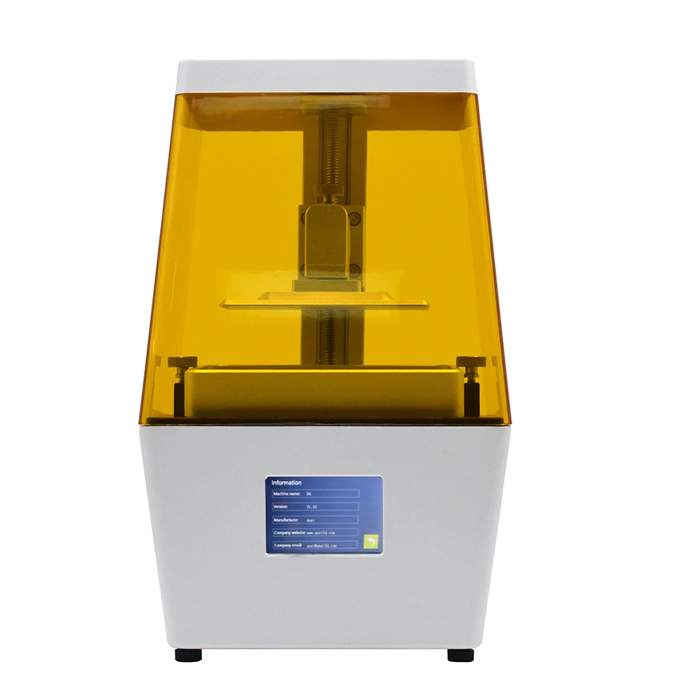 

High Accuracy 3D Printer with 2K HD 3.5 Inch Smart Colored Touchscreen U Disk Off-line Light-curing Printer for Jewelry Dental