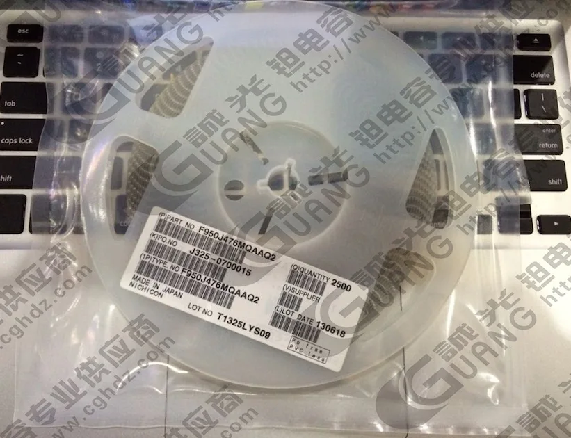 

F950J476MQAAQ2 nichicon tantalum capacitors 47UF / 6.3VA thin honest light special for the Department of tantalum capacitors