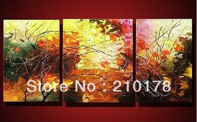 

handmade oil painting on canvas modern 100% Best Art Modern Abstract oil painting original directly from artist XD3-023