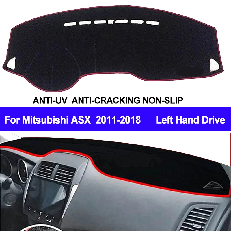 Коврик TAIJS для приборной панели, коврик для защиты от УФ-лучей для Mitsubishi ASX RVR Outlander Sport 2011 - 2017 2018 - изображение