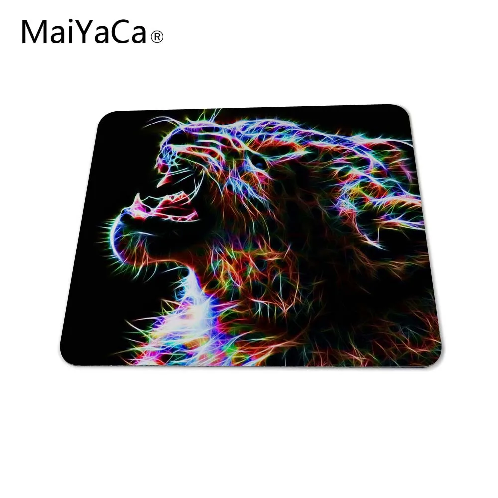 20X25CM Maiyaca высокое качество игровой коврик для Мышь Тетрадь компьютер Мышь Коврики бренд игровой Мышь геймер ноутбука Jogos для Красочные Cheetah - Цвет: 20X25CM