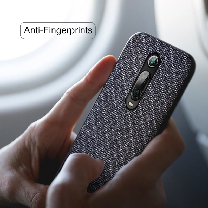 Чехол для Xiaomi Mi 9 T чехол Mofi Mi9T Pro накладка тканевый в деловом стиле Pro|Бамперы| |