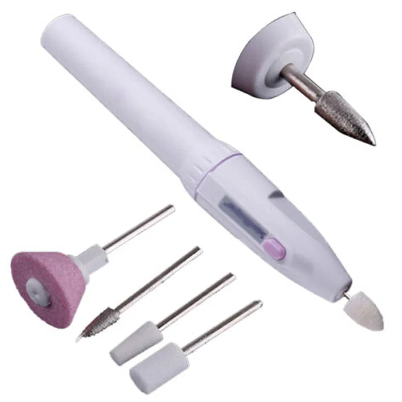 

2017 High Quality Useful Nail Art Care Tips Toenail Tool ectric Manicure Drill Buffing File Tool Set Kit