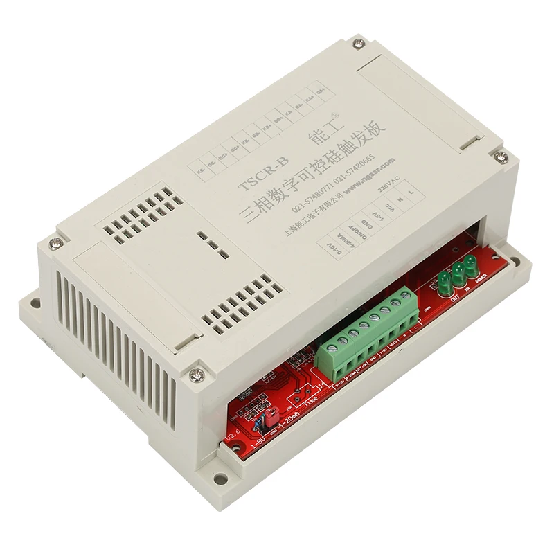 

Three phase thyristor phase-shifting trigger plate thyristor controller motor soft start voltage-regulation and temperature-regu