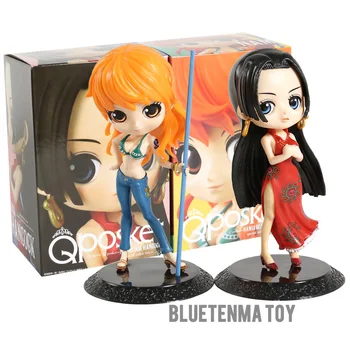 

Q Posket Characters Anime One Piece Nami Boa Hancock PVC Action Figures Collectible Model Toys Doll