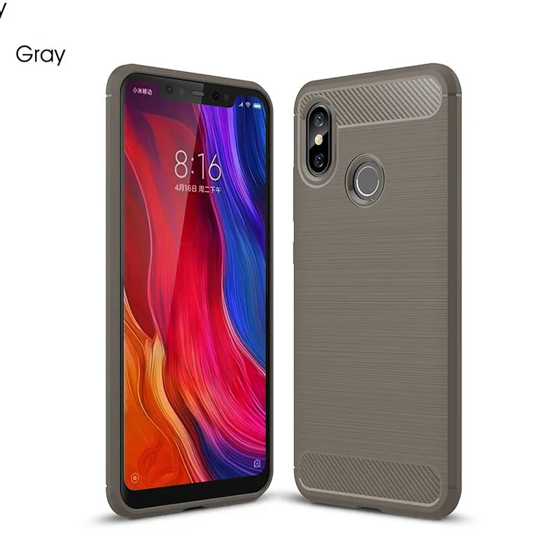carbon fiber silicone case xiaomi mi 8 se (15)