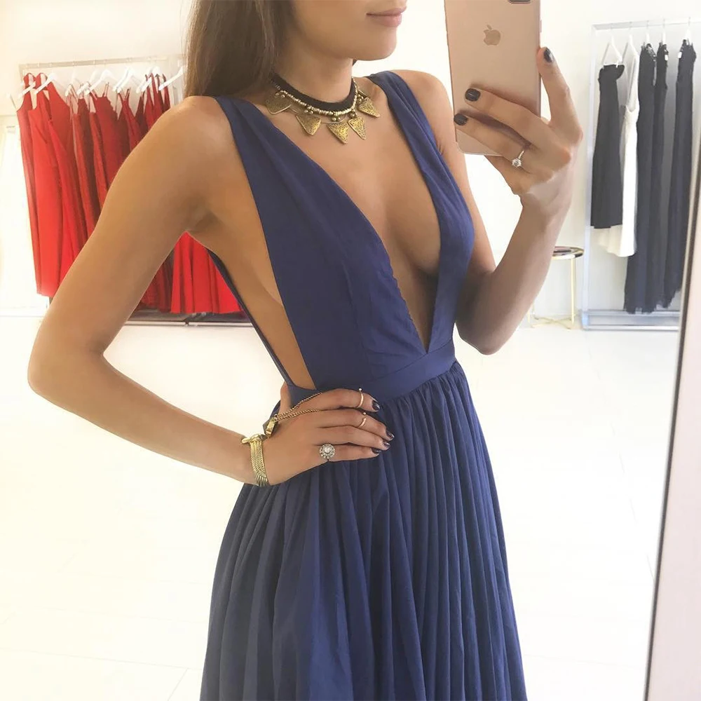 Bbonlinedress Выпускные платья 2019 с v-образным вырезом вечернее платье из тафты вечернее платье с карманами горячая Распродажа официальное