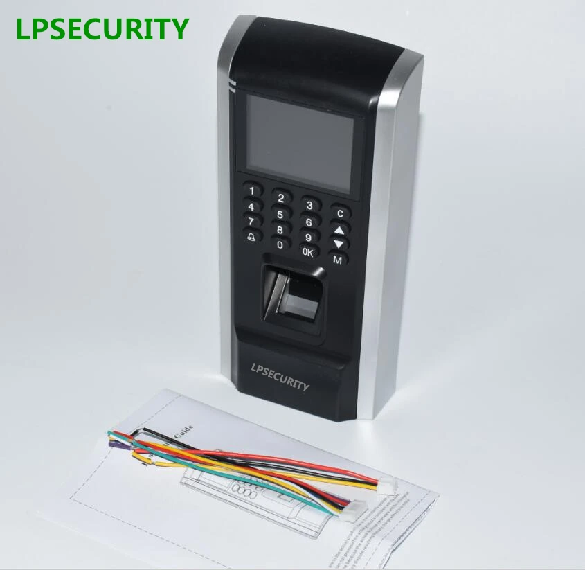 TFT цветной дисплей TCP/IP USB 125 кГц Rfid автономный контроль доступа работник отпечатков пальцев посещаемость времени поддержка Wiegand