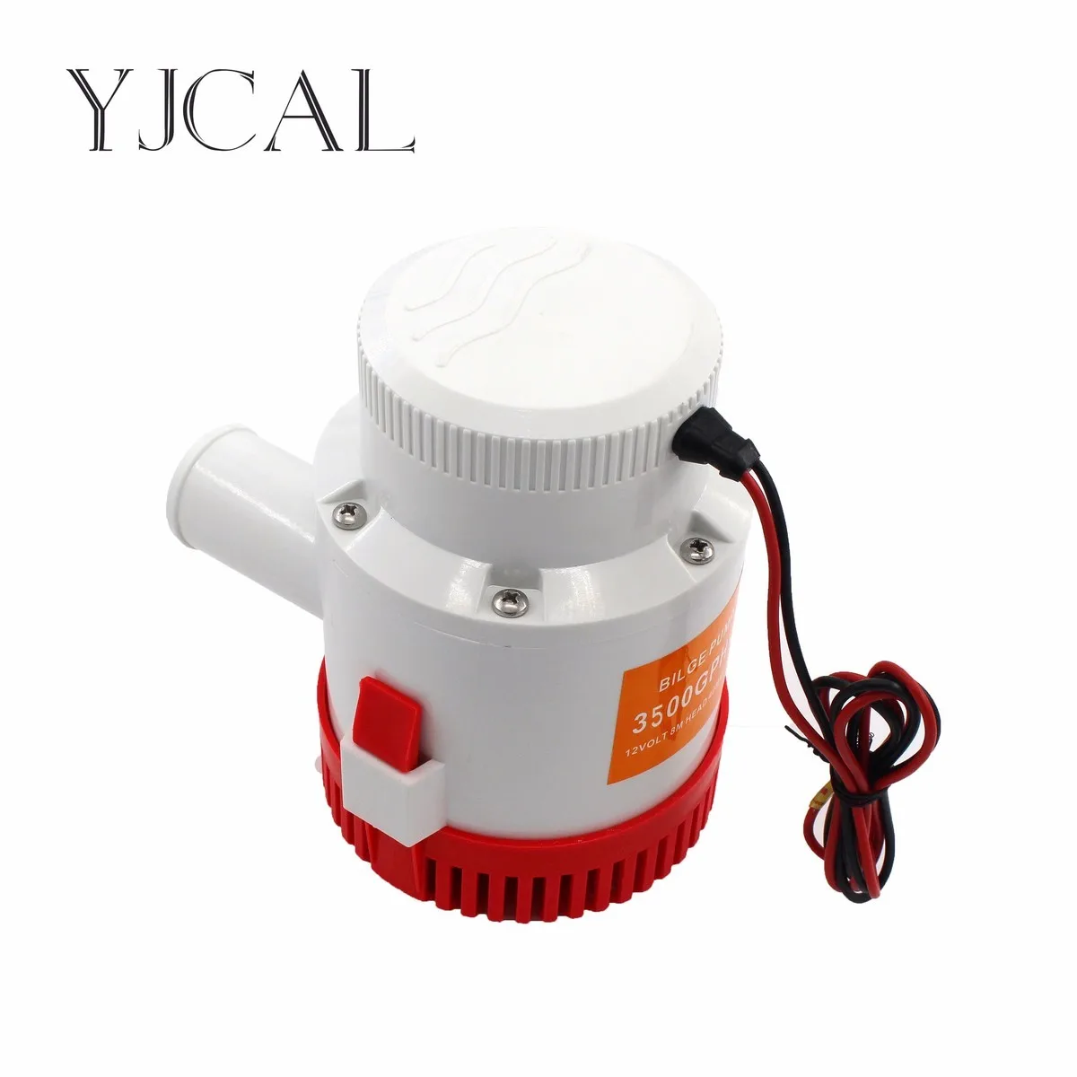 

Bilge Pump 3500GPH DC 12/24V Electric Water Pump For Aquario Submersible Seaplane Motor Homes Houseboat Boats