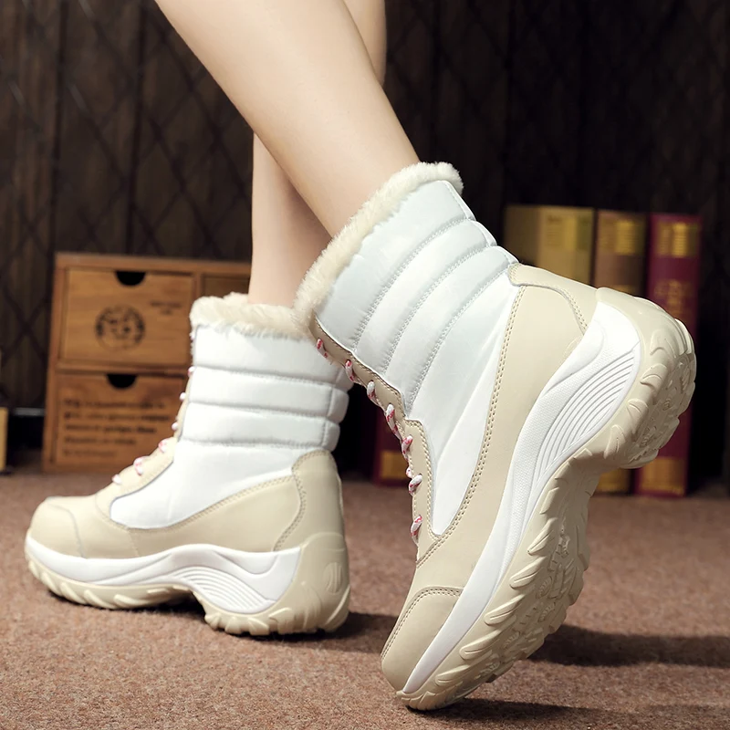 

Running Shoes woman Sneakers Women Sport shoes Jogging Walking Outdoors athletic Anti-skid Off-road Winter warm women's boots