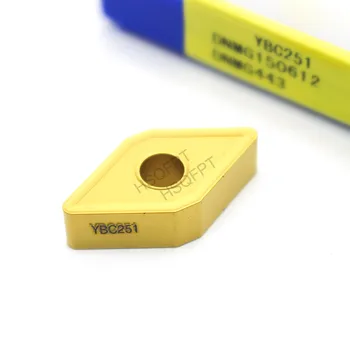 

10Pcs DNMG150612 YBC251 CNC External turning blade lathe tools metal External Turning CNC carbide turning inserts