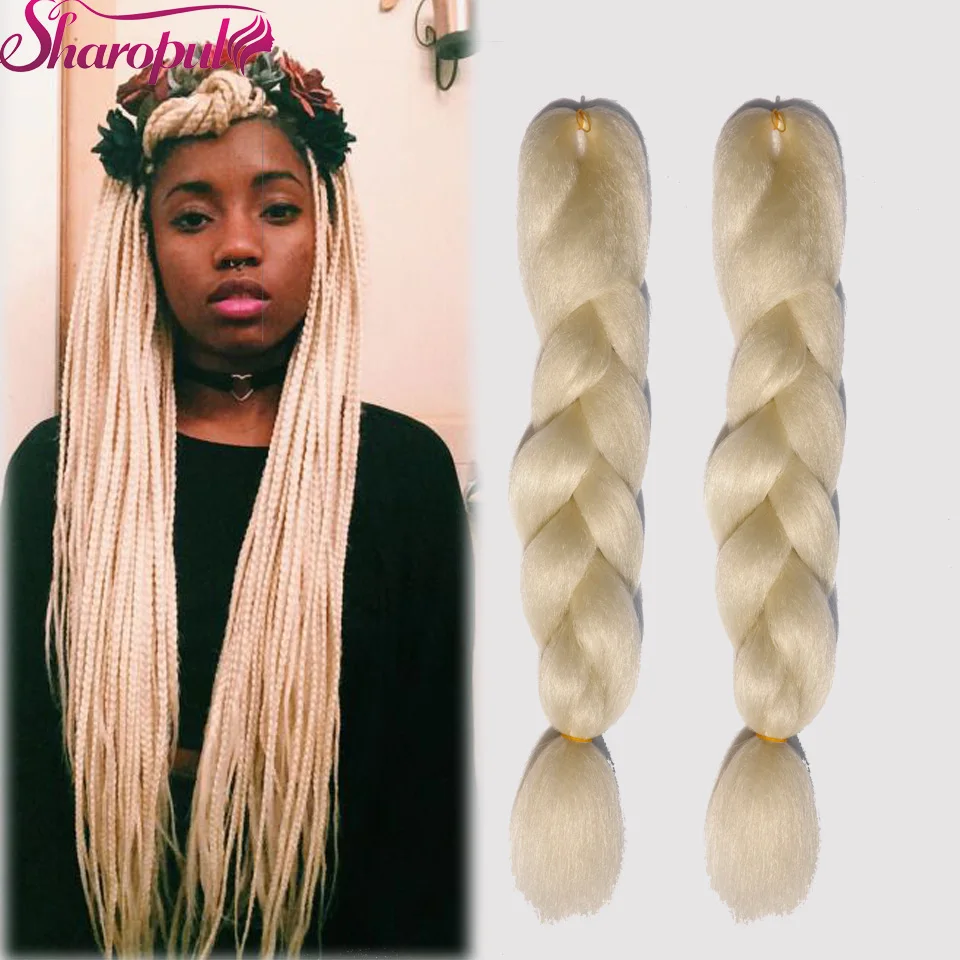 

wholesale Ombre 10PCS Kanekalon Braiding Hair 100g/pcs Synthetic High Temperature Fiber Kanekalon Jumbo Braid Hair Extension