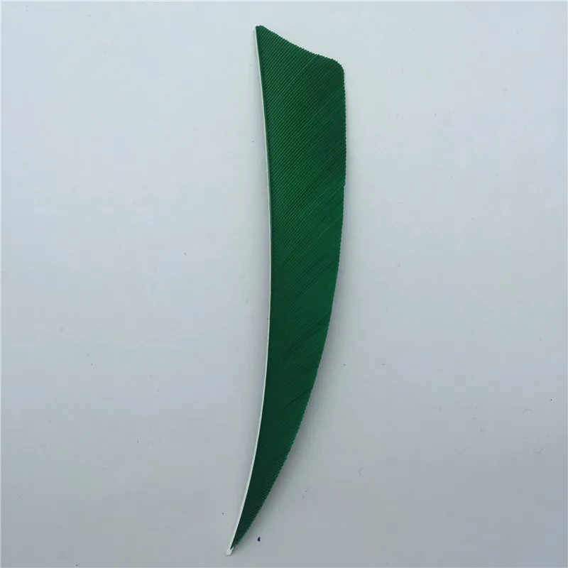 Tiro com Arco Flecha de Penas de Peru Flecha de Caça Taça Shield Fletches Pena Acessórios-4 Polegada Schield Fletchings 100pcs 4 16 High Quality Esporte e Lazer