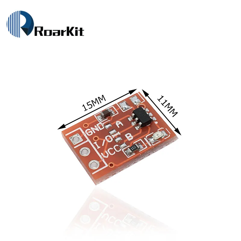 

5Pcs TTP223 Touch Key Switch Module Touch Button Capacitive Switches Self-Locking/No-Locking Capacitive Touch Switches DIY Kit