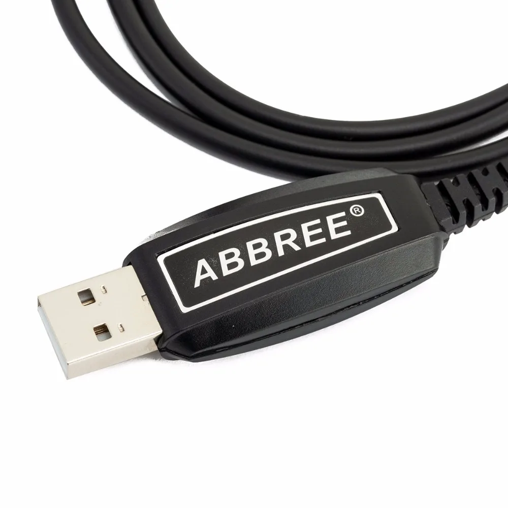 USB кабель Abbree для программирования Win XP/Win7/Win8/Win10|Запчасти и аксессуары раций| |