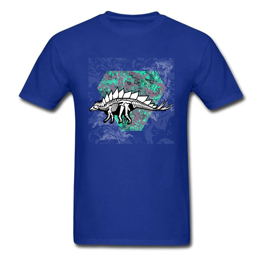 Stegosaurus Fossil_blue